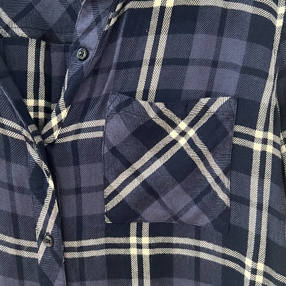 Rails Hunter Metallic Plaid Shirt - Picture 6 of 6